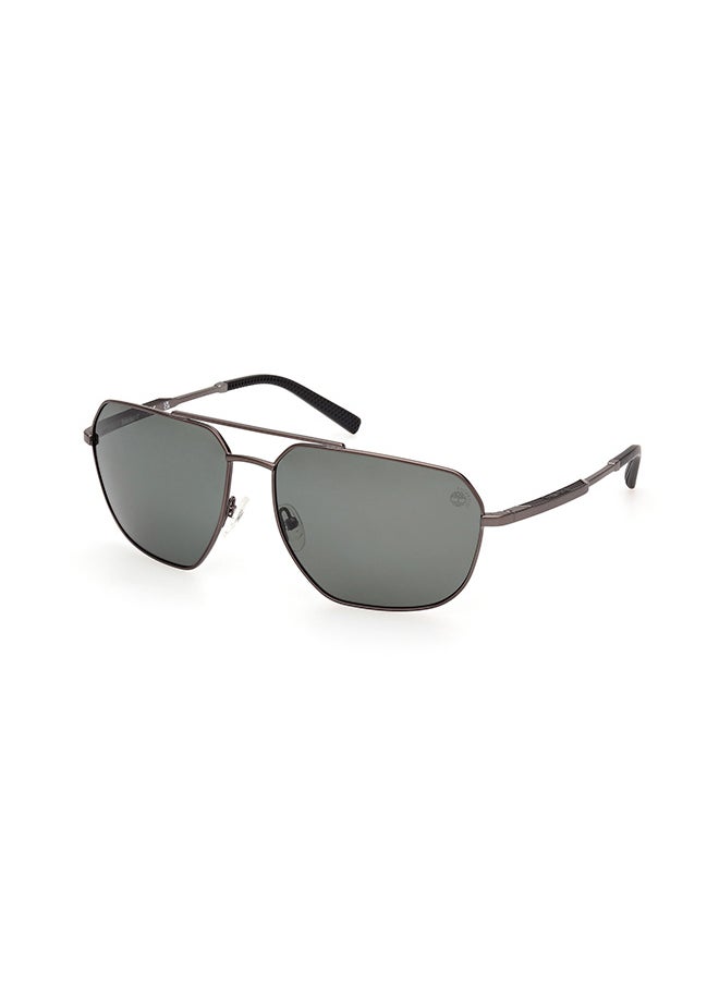 Timberland نظارات شمسية رجالية قطبية من نوع نافيغاتور - TB0000907R63 - حجم العدسة: 63 مم  - Image 1