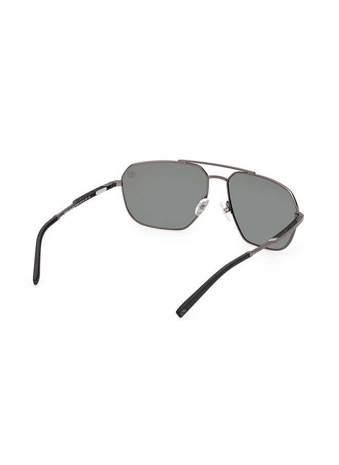 Timberland نظارات شمسية رجالية قطبية من نوع نافيغاتور - TB0000907R63 - حجم العدسة: 63 مم  - Image 5