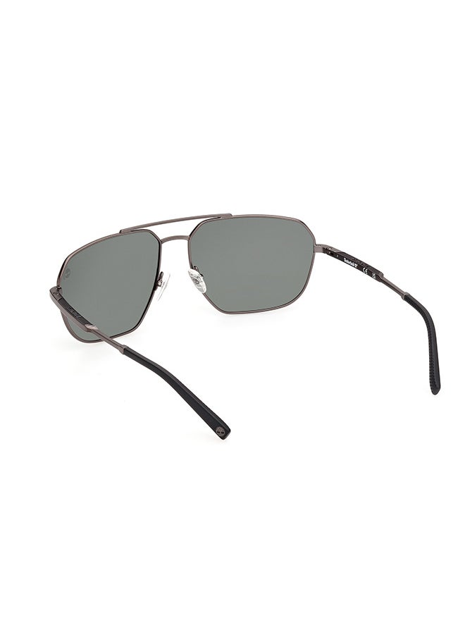 Timberland نظارات شمسية رجالية قطبية من نوع نافيغاتور - TB0000907R63 - حجم العدسة: 63 مم  - Image 3