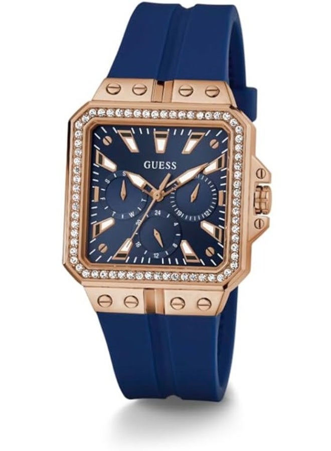 GUESS Silicone Chronograph Wrist Watch GW0618L2 - Image 5