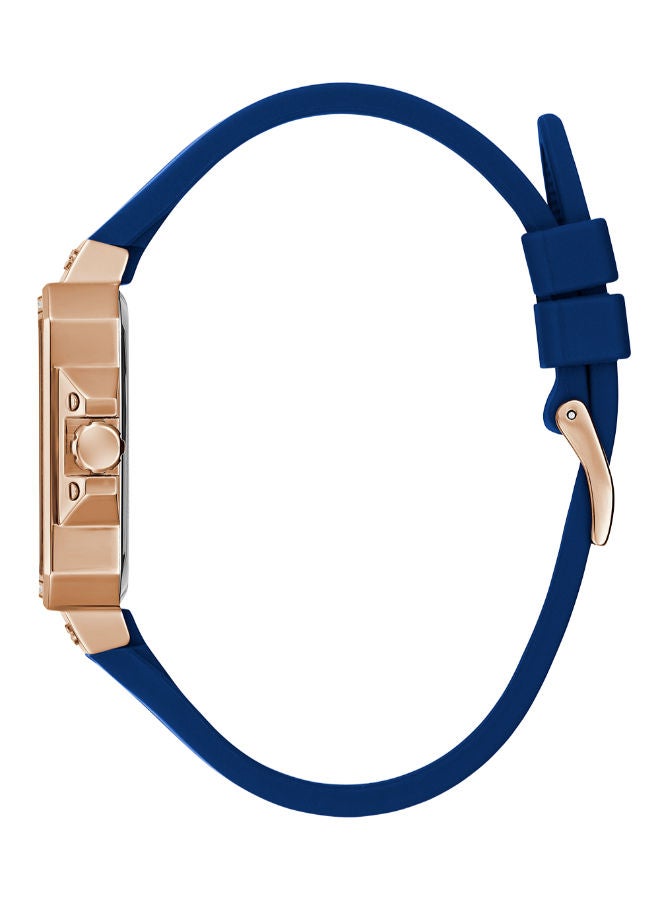 GUESS Silicone Chronograph Wrist Watch GW0618L2 - Image 3