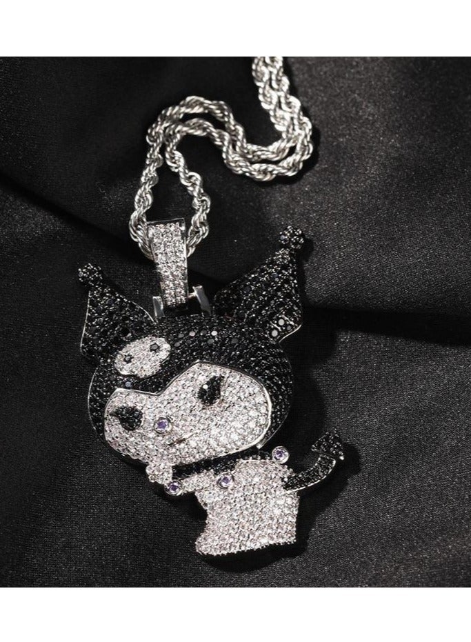 Gem Men's Cartoon Pendant Necklace  - Image 3