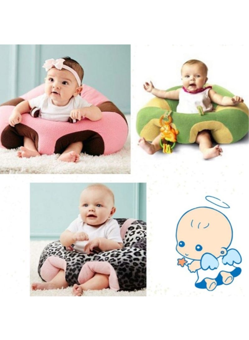 Baby Sofa Sitting Chair Shaped Baby Sofa Cover Baby Learning Seat Plush Shell With Filler Infant Support Seat for Toddlers - Image 2