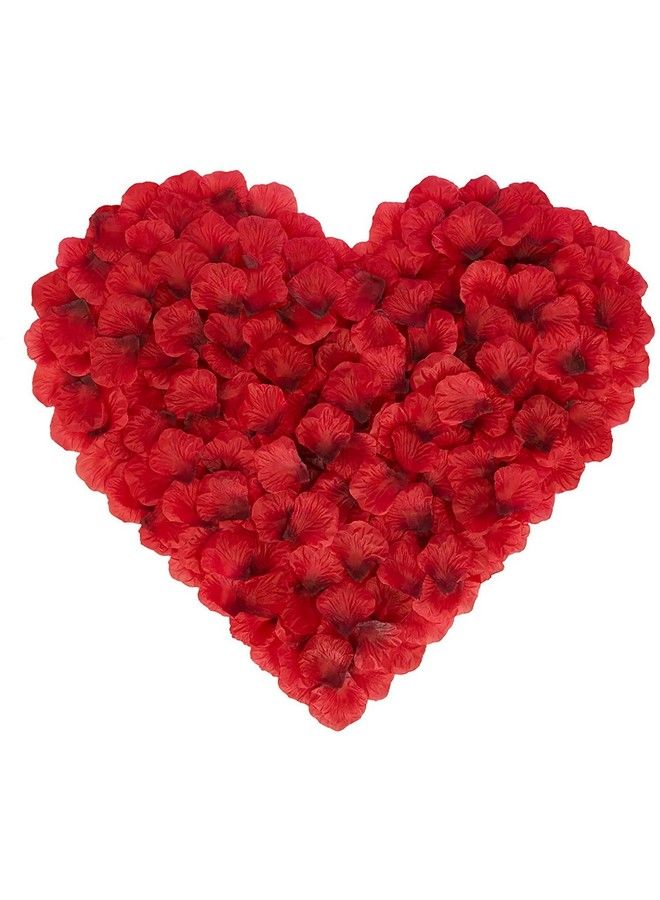 KATCHON Rose Petals Pack Of 1000 Valentines Day Decorations ; Red Rose Petals For Romantic Decorations Special Night Wedding Anniversary ; Rose Petals Dried Organic ; Real Rose Petals Valentines Day Décor - Image 2