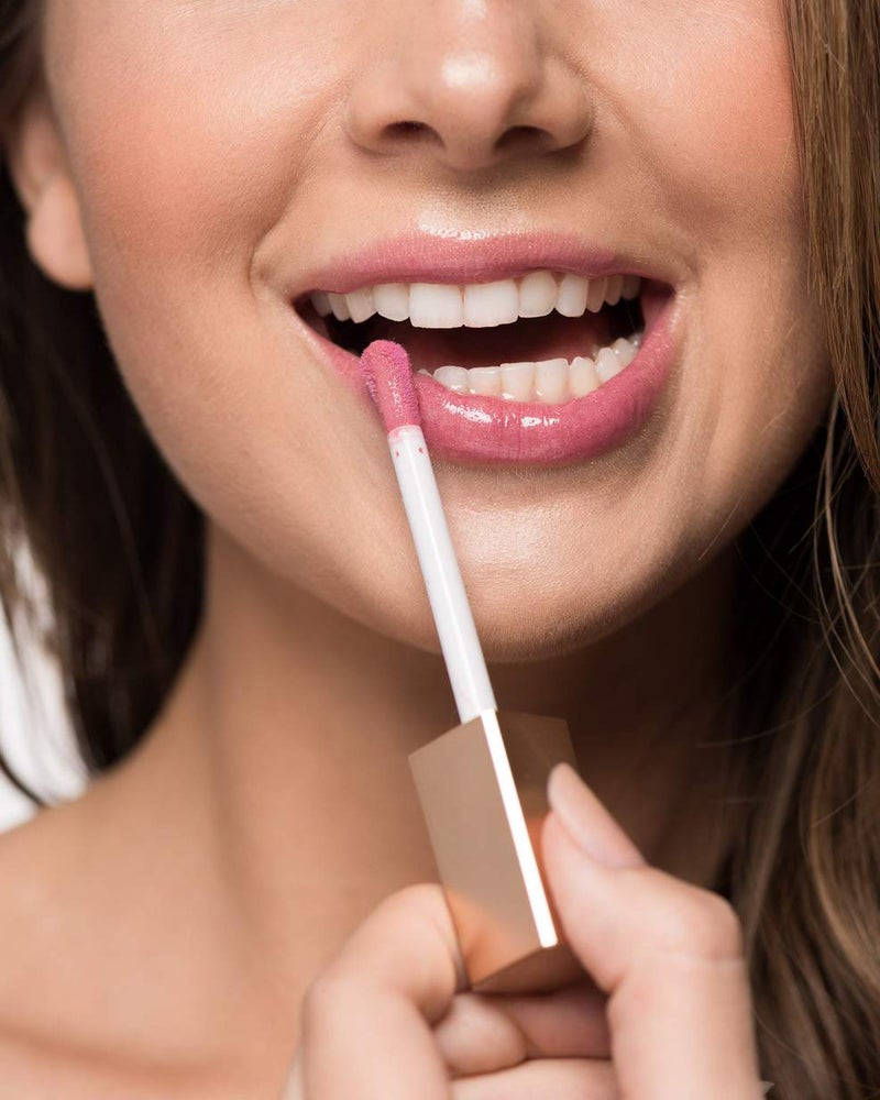 Sara Happ Pink Slip Luxe Gloss with Subtle Shimmer - High-Impact Shine & Long-Lasting Wear, Nourish, Hydrate, and Heal Your Lips, 0.21 fl. oz. - Image 3