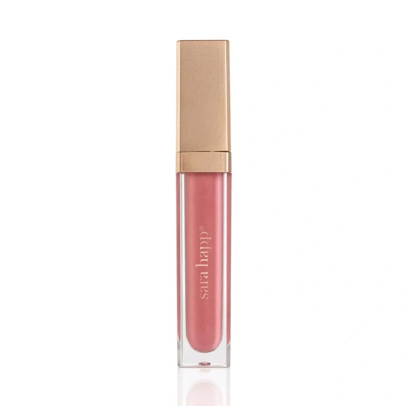 Sara Happ Pink Slip Luxe Gloss with Subtle Shimmer - High-Impact Shine & Long-Lasting Wear, Nourish, Hydrate, and Heal Your Lips, 0.21 fl. oz. - Image 1