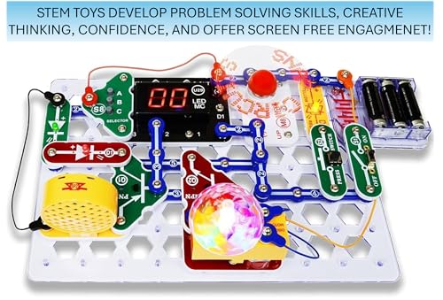 Snap Circuits “Arcade”, Electronics Exploration Kit, Stem Activities for Ages 8+, Full Color Project Manual (SCA-200) - Image 5