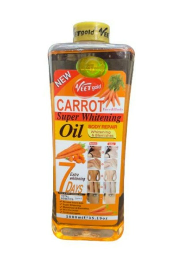 Carrot Super Whitening Oil 1000 ML - pzsku/ZC7BA2EAF11878BF8A609Z/45/_/1716932205/717bc398-b8f1-44dd-9fce-ca6ef9b5118d