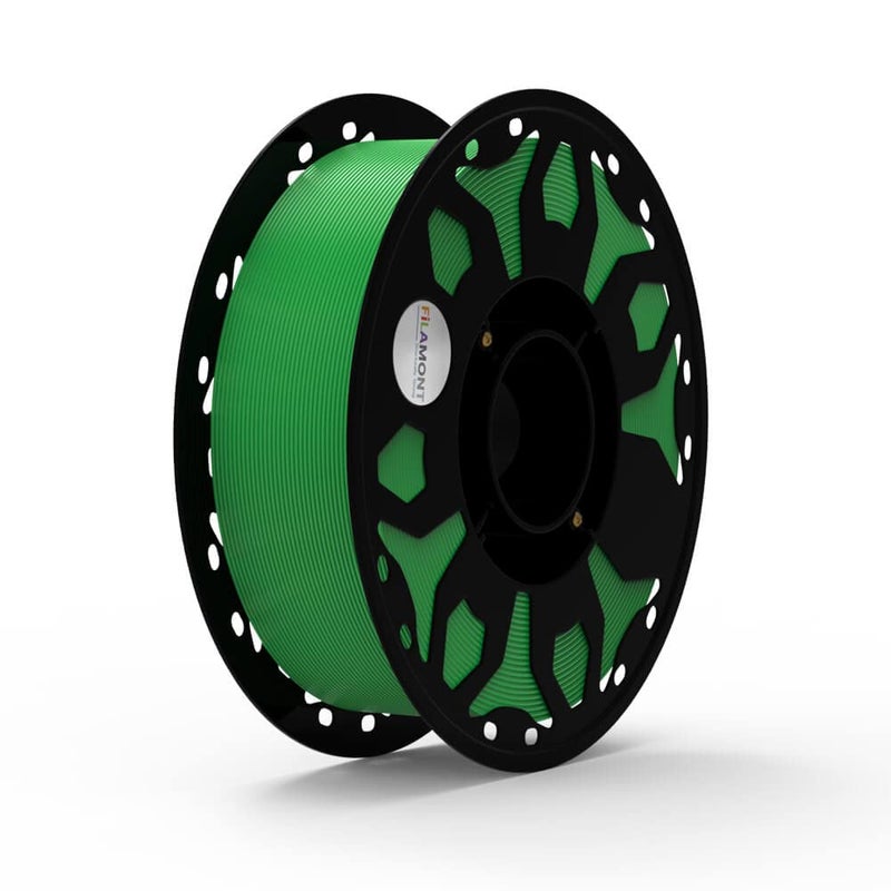 Protomont TECHNOLOGIES فيلا مونت 1.75 مم خيوط طباعة ثلاثية الأبعاد PLA بريميوم بلس متوافقة مع معظم طابعات FDM (أخضر تفاحي) - Image 1