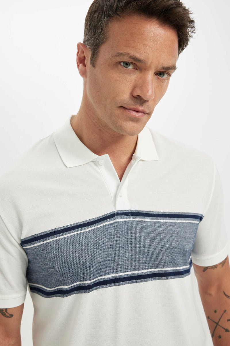 DeFacto Man New Regular Fit Short Sleeve Polo T-Shirt  - Image 3
