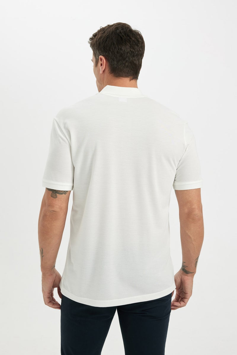 DeFacto Man New Regular Fit Short Sleeve Polo T-Shirt  - Image 4
