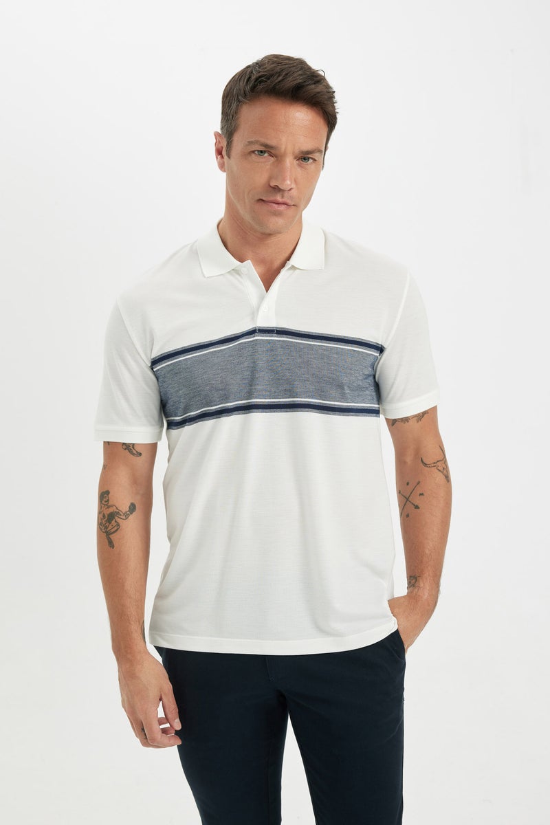 DeFacto Man New Regular Fit Short Sleeve Polo T-Shirt  - Image 1