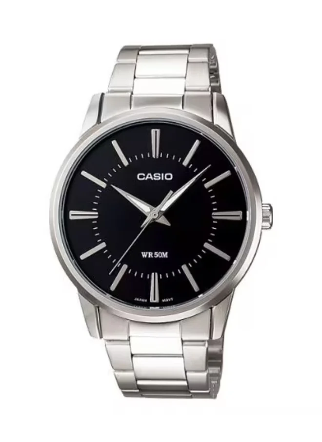 CASIO Men's Analog Display Watch With Silver Stainless Steel Strap - MTP-1303D-1A