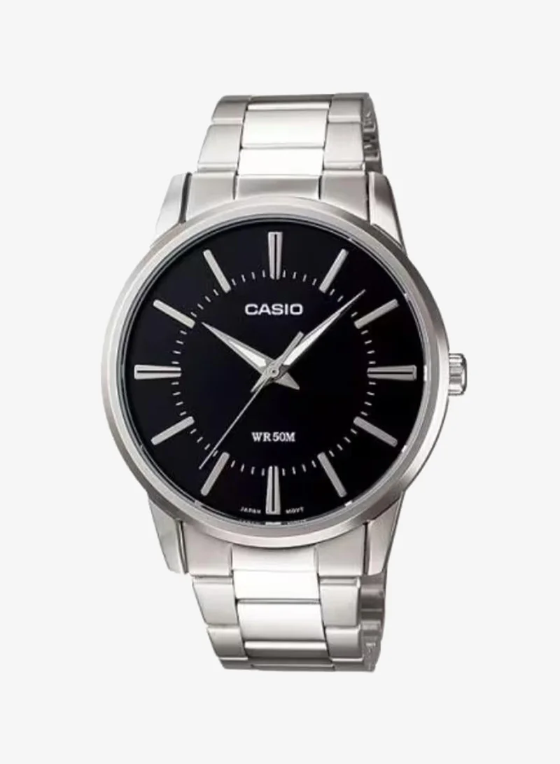 Casio Men's Analog Display Watch With Silver Stainless Steel Strap - MTP-1303D-1A