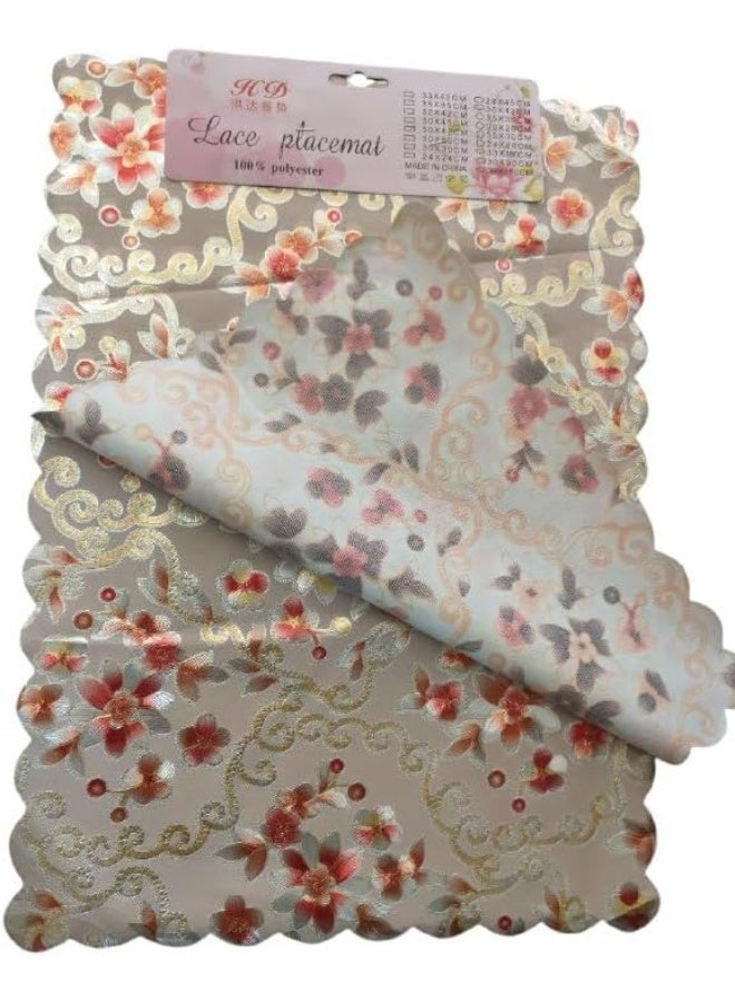 سبيس شوب قطعتان 2 من بساط الثلاجة غطاء داخلي للثلاجة حشوات بطانات ثلاجة قابلة للقص مفارش مائدة حشوات واقية للخزائن بطانات للأرفف والأدراج - Image 2