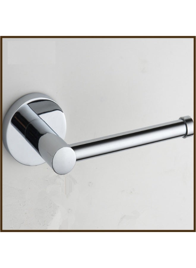 فكسر إكسسوارات الحمام، 6 قطع، مطلية بالكروم والزنك - Image 2