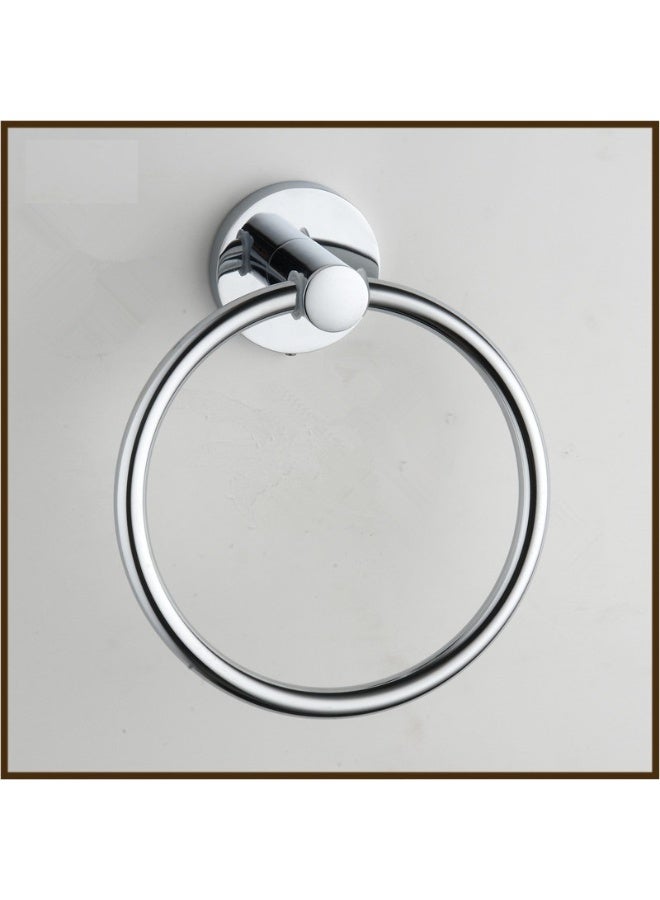 فكسر إكسسوارات الحمام، 6 قطع، مطلية بالكروم والزنك - Image 3