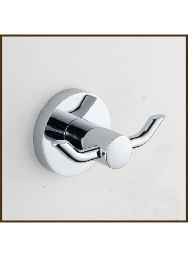 فكسر إكسسوارات الحمام، 6 قطع، مطلية بالكروم والزنك - Image 4