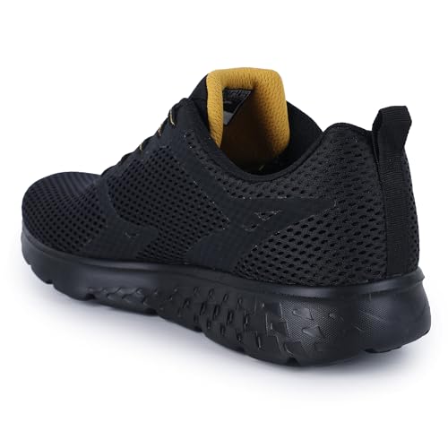 Skechers GO Run 400 (894167ID-BKGD_9) Black/Gold - Image 5