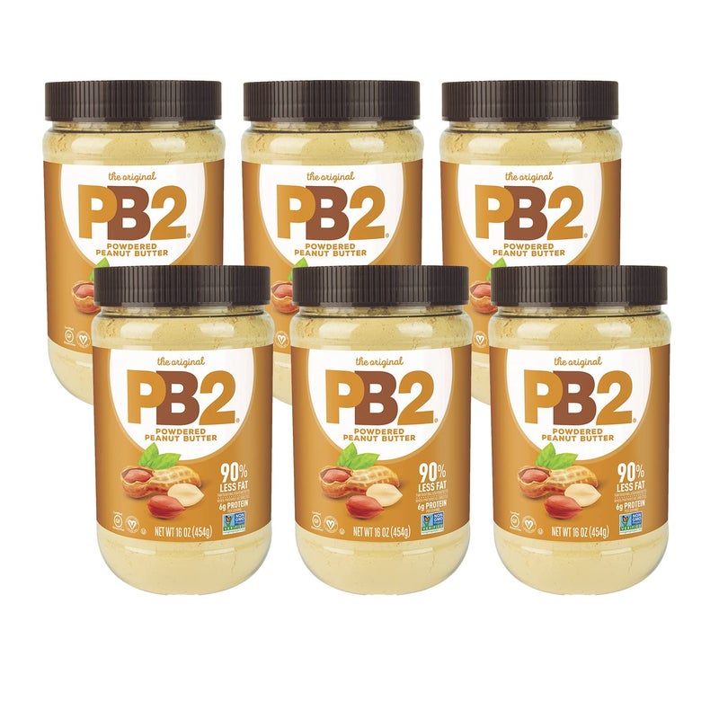 PB2 Powdered Peanut Butter Original Bundle 16 oz 6 pack