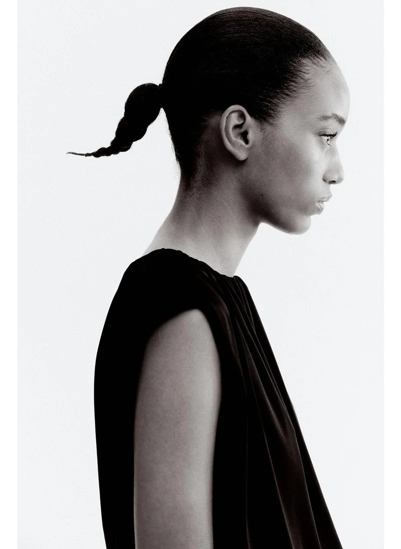 H&M Draped cropped top