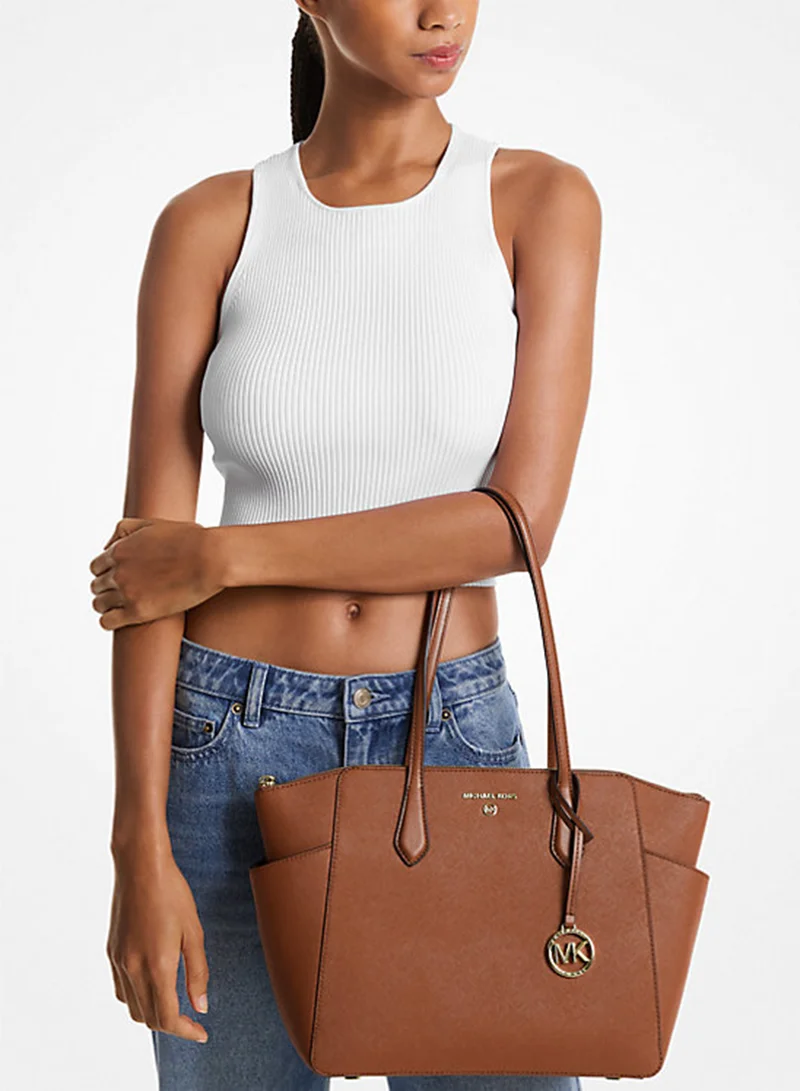 مايكل كورس Logo Saffiano Tote Bag