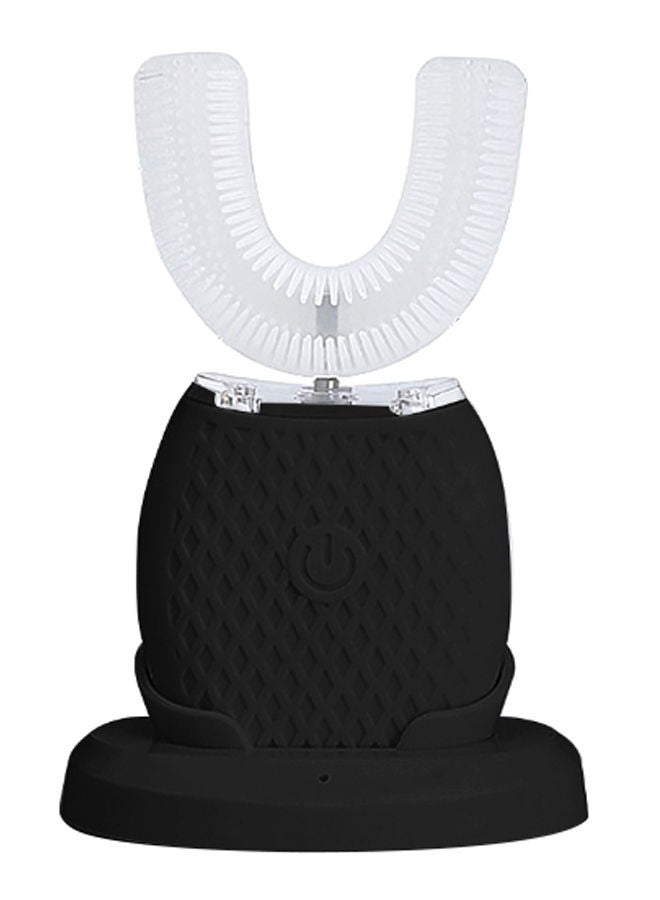 NIBEMINENT U-Shaped Ultrasonic Electric Toothbrush White/Black