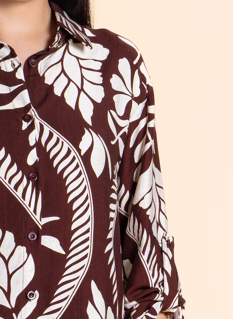 SHAPES FLORAL PRINTED COMFORT SET