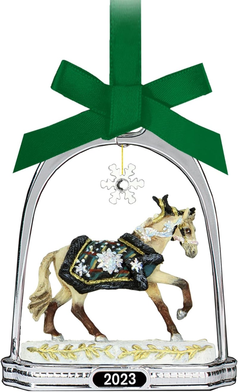 Breyer Horses 2023 Holiday Collection  Highlander Stirrup Ornament  Model 700324