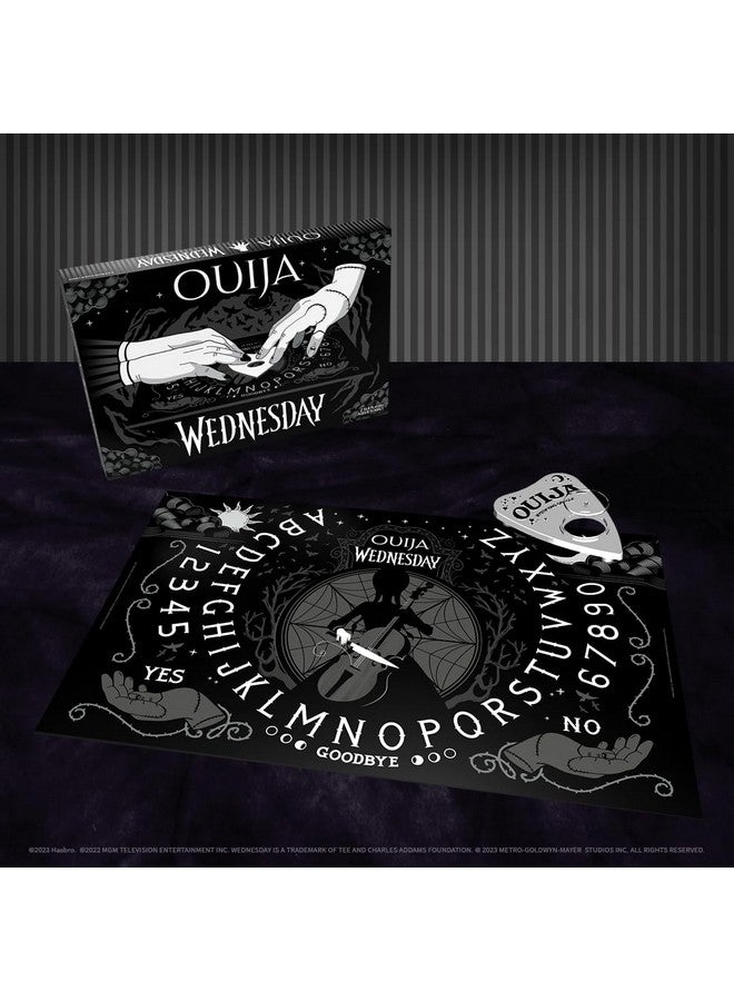 USAopoly ويجا: الأربعاء | مستوحى من السلسلة الأصلية الشهيرة الأربعاء | لعبة لوحية كلاسيكية قابلة للجمع | لعبة وبضائع مرخصة رسميًا | لوحة تتوهج في الظلام | 2-4 لاعبين، أعمار 8 وما فوق - Image 4