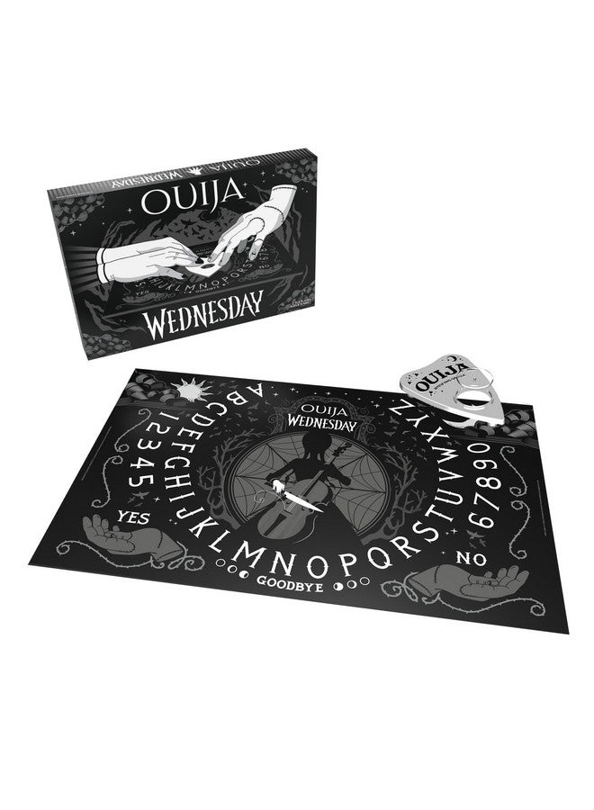 USAopoly ويجا: الأربعاء | مستوحى من السلسلة الأصلية الشهيرة الأربعاء | لعبة لوحية كلاسيكية قابلة للجمع | لعبة وبضائع مرخصة رسميًا | لوحة تتوهج في الظلام | 2-4 لاعبين، أعمار 8 وما فوق - Image 2