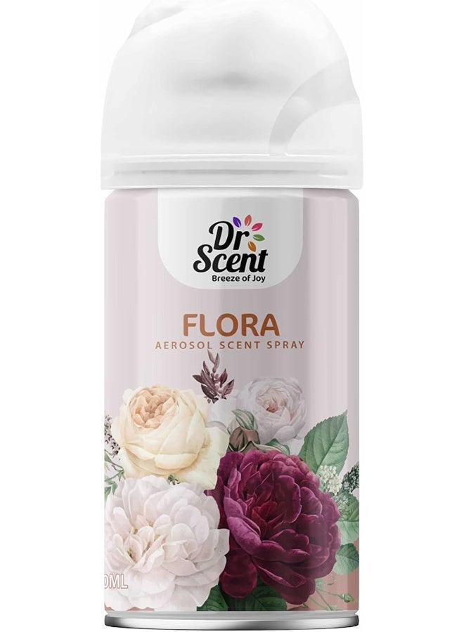 Dr Scent Air Freshener Flora Aerosol Spray 300 ml - Image 1