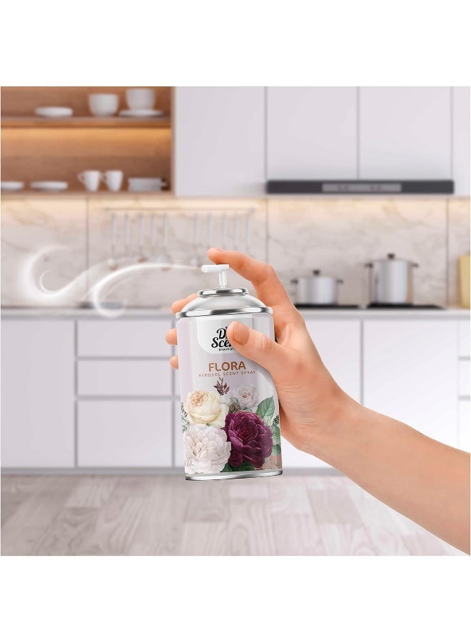 Dr Scent Air Freshener Flora Aerosol Spray 300 ml - Image 2