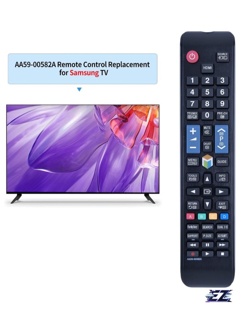 ELTRAZONE "Replacement Remote Control AA59-00582A AA59-00638A for Samsung LCD LED Smart TVs – Compatible with UN40EH5300F, UN40ES6100F, UN46EH5300F, UN32EH4500, UN46ES6100F" - Image 2