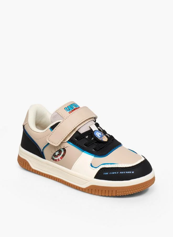 مارفل Boys Captain America Print Sneakers
