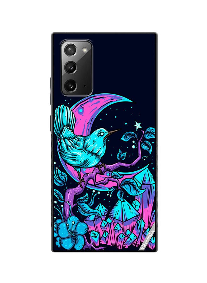VR CREATIVE Protective Case Cover For Samsung Galaxy Note20 5G Bird Vector Design Multicolour - Image 1