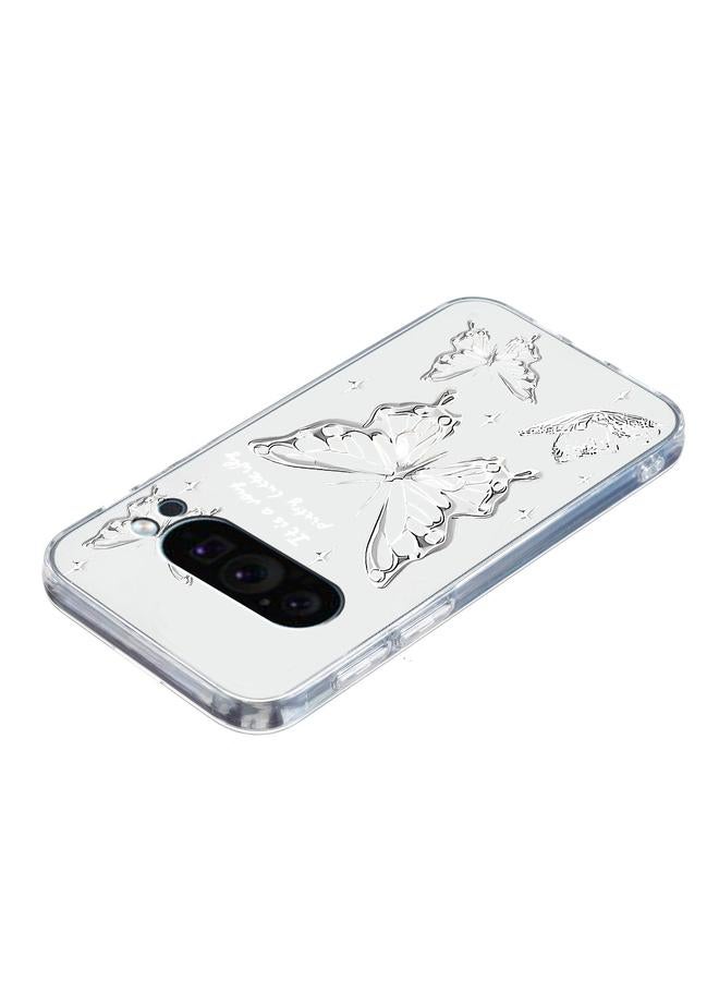 Zaboon Case For Google Pixel 9 Pro Colored Drawing Pattern Transparent TPU Phone Case - Image 5