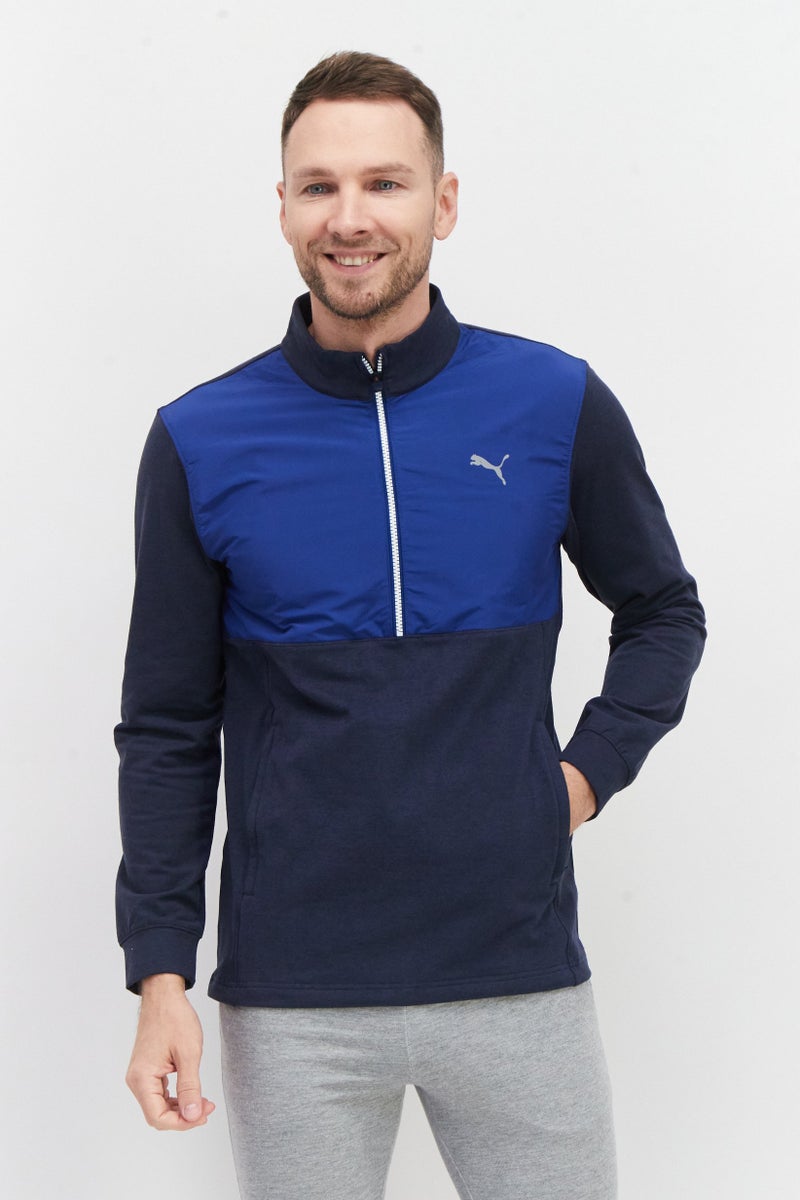 PUMA سترة رياضية للرجال من Cloudspun للخارج، باللون الأزرق - Image 1