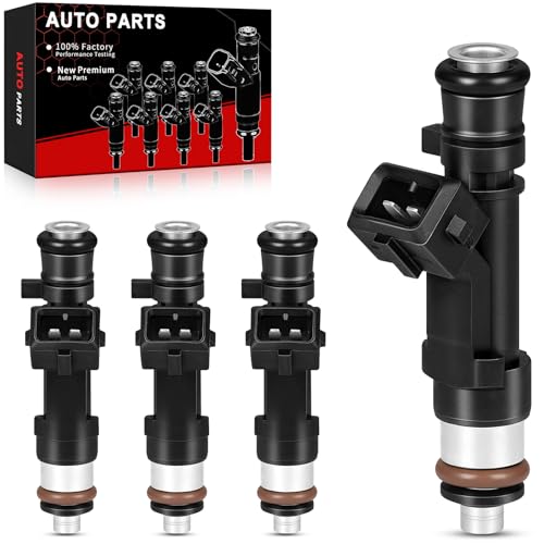 AOTPAT GM55565970 14L L4 Fuel Injectors ForChevy 14 Cruze Sonic Trax 2011 2012 2013 2014 2015 2016 forBuick Encore 20132019 14L Turbocharged 4 Holes OE 0280158205 Set of 4 - Image 1