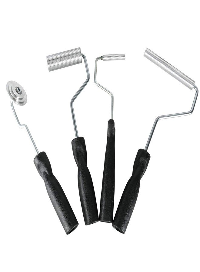 YaeKoo Fiberglass Roller Tools, Aluminum Head, 4pcs Laminating Rollers, Fiberglass Bubble Paddle Tool for Bathtub Boat Repair - Image 1
