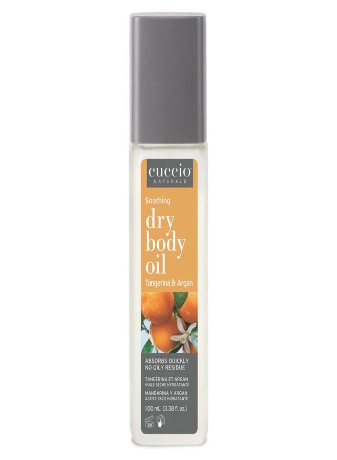 Cuccio Naturale Hydrating Dry Body Oil - Tangerine & Argan - Lightweight Non-Greasy Moisturizer for Soft, Nourished Skin, 3.38 fl oz - Image 1
