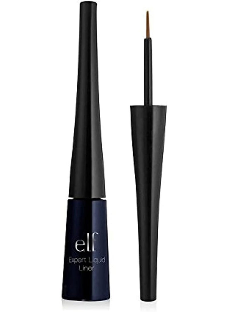 elf 21703E Essential Expert Liquid Liner - Midnight.15 Fl. Oz - Image 1