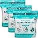 Scrubzz Disposable No Rinse Bathing Wipes for Sensitive Skin - All-in-1 Single Use Shower Wipes, Simply Dampen, Lather, and Dry Without Shampoo or Rinsing (Sensitive Skin, 3-Pack) - Image 2