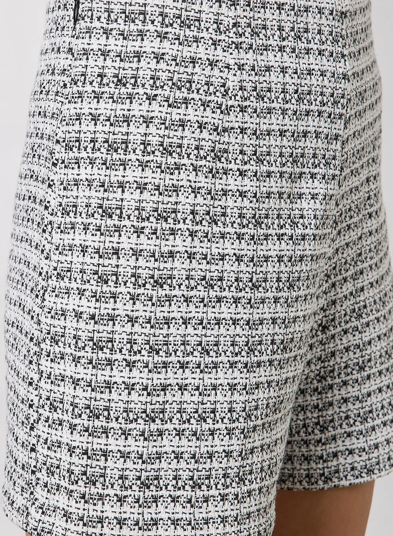 VERO MODA Tweed Shorts
