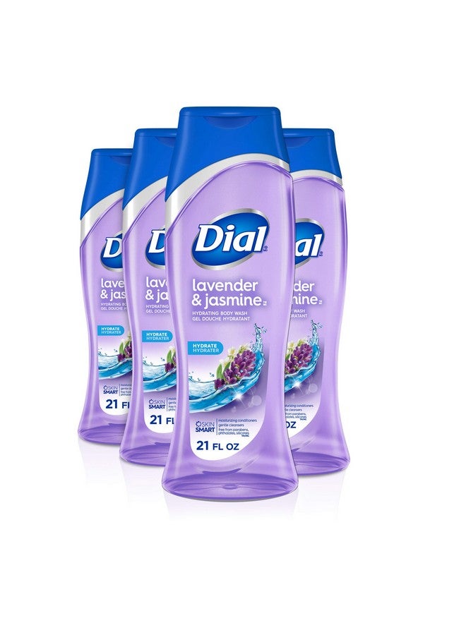 Dial Ial Body Wash Lavender & Jasmine 21 Ounce (Pack Of 4) - Image 1