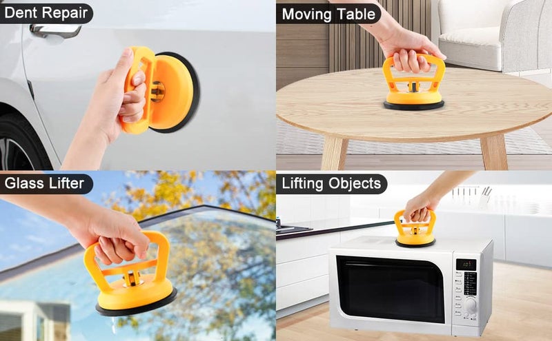 Dezzy Suction Cup Dent Puller Handle Lifter Car Dent Puller Big Remover for Car Dent Repair, Glass,Tiles, Mirror, Granite Lifting and Objects Moving - Image 2