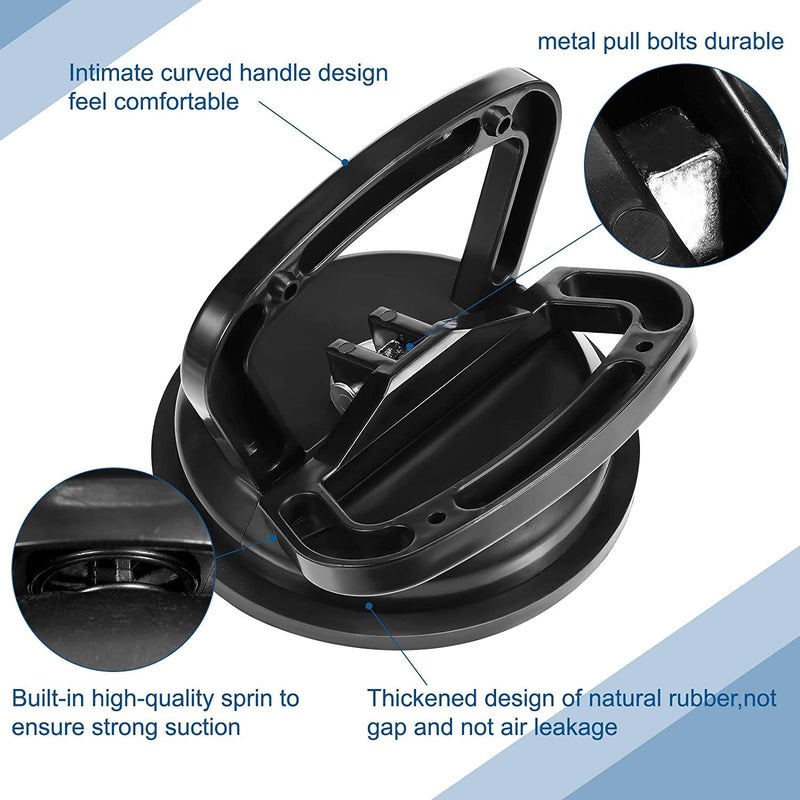 Dezzy Suction Cup Dent Puller Handle Lifter Car Dent Puller Big Remover for Car Dent Repair, Glass,Tiles, Mirror, Granite Lifting and Objects Moving - Image 3