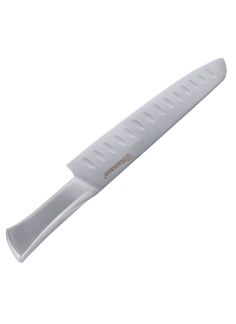 NAMSON Namson 7-Inch Santoku Kitchen Tool – 3Cr13 Stainless Steel, 2.5mm Thickness, Hollow Handle – Lightweight Precision for Slicing, Chopping & Dicing  - Image 1