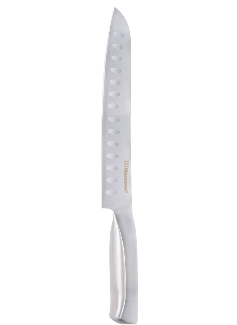 NAMSON Namson 7-Inch Santoku Kitchen Tool – 3Cr13 Stainless Steel, 2.5mm Thickness, Hollow Handle – Lightweight Precision for Slicing, Chopping & Dicing  - Image 2