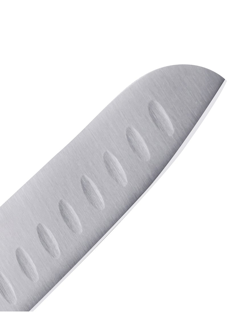 NAMSON Namson 7-Inch Santoku Kitchen Tool – 3Cr13 Stainless Steel, 2.5mm Thickness, Hollow Handle – Lightweight Precision for Slicing, Chopping & Dicing  - Image 3
